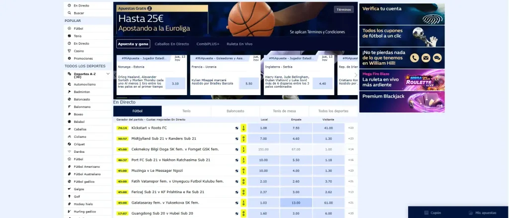 William Hill Apuestas